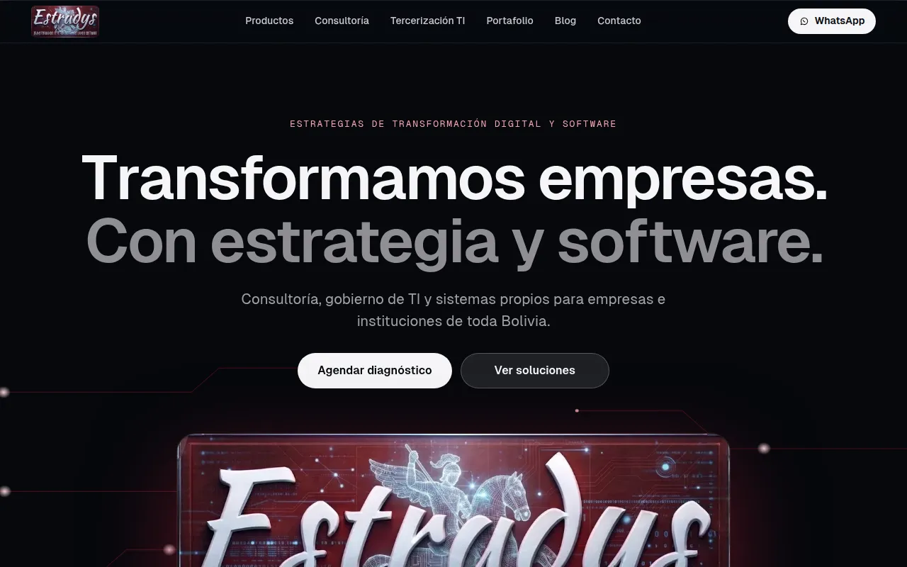 Página web de ejemplo: Estradys